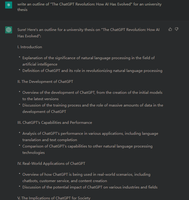 ChatGPT实战（一）：写文章（博客，万字论文 等等）插图4
