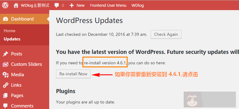 如何降级 WordPress 到旧版本？插图3