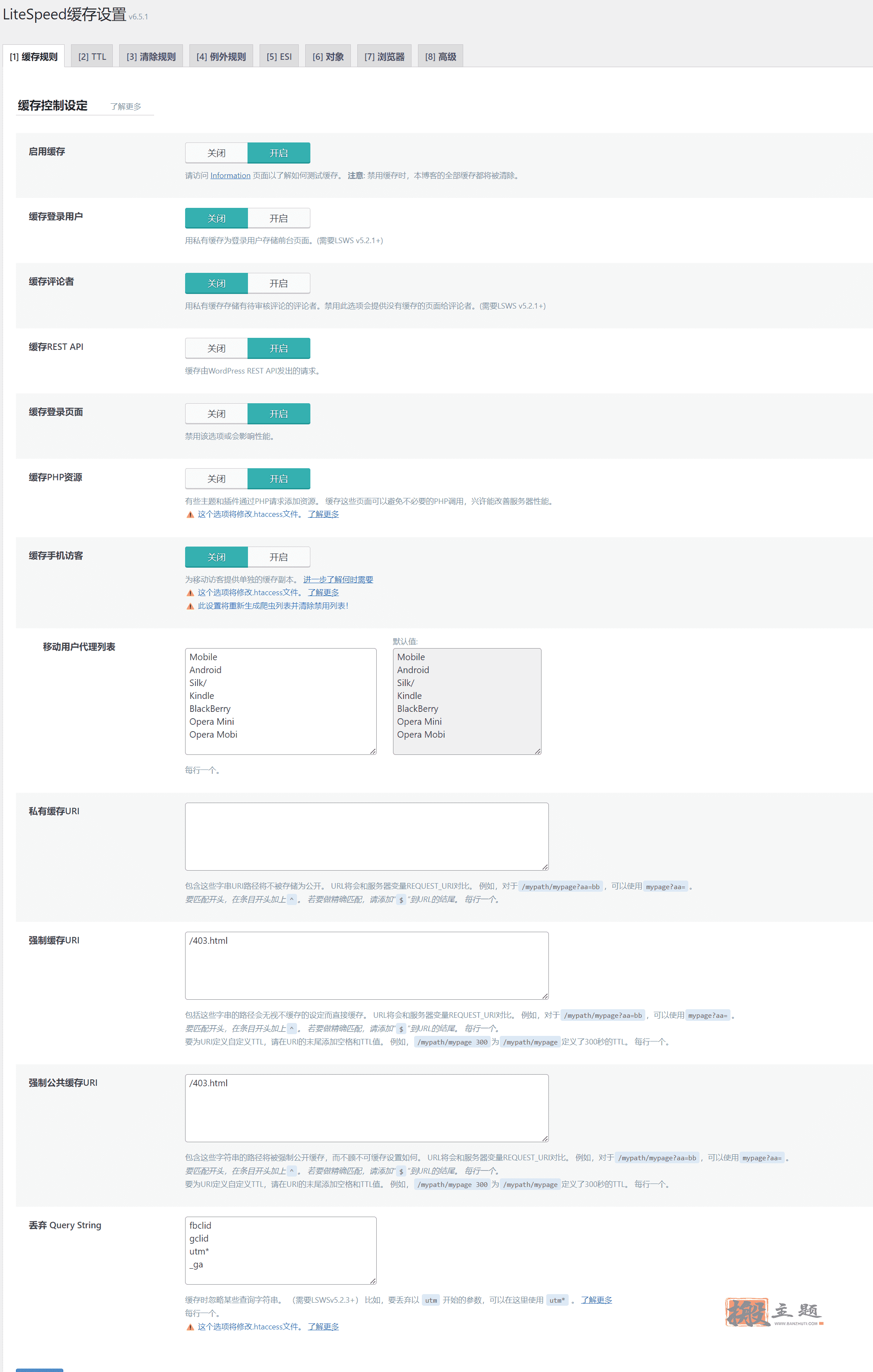 WordPress最强优化插件LiteSpeed Cache缓存插件设置最新图文教程插图10