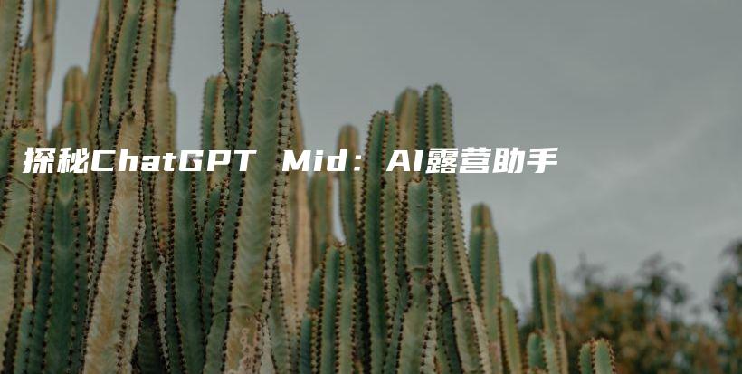 探秘ChatGPT Mid：AI露营助手插图