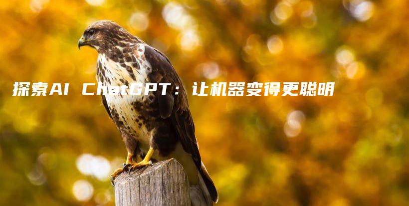 探索AI ChatGPT：让机器变得更聪明插图